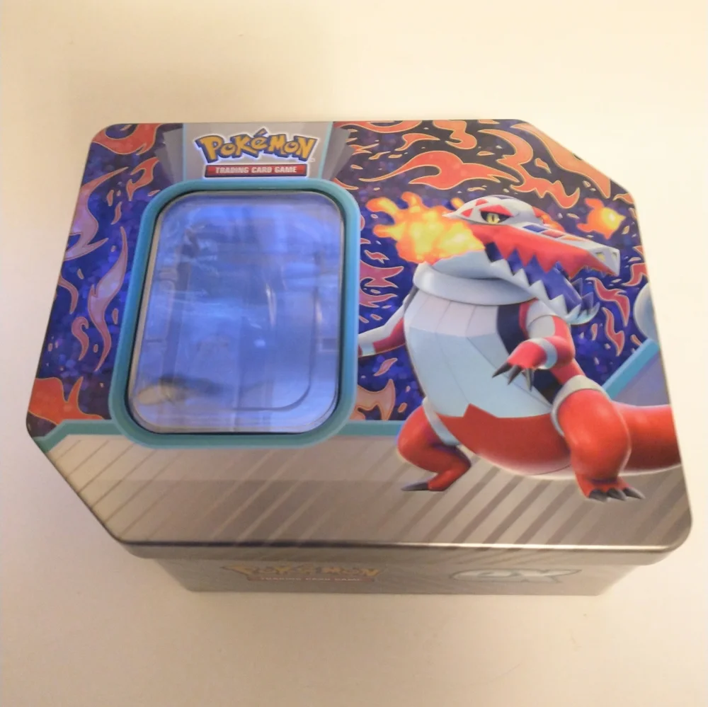 Pokemon TCG Paldea Partners Quaquaval, Skeledirge & Meowscarada EMPTY Tin Lot 3